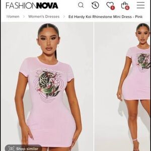 Ed Hardy Mini Dress